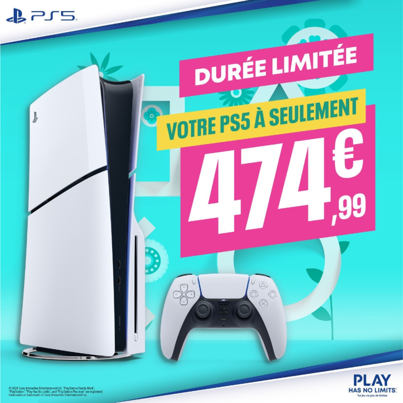 offre Play Station 5 Micromania