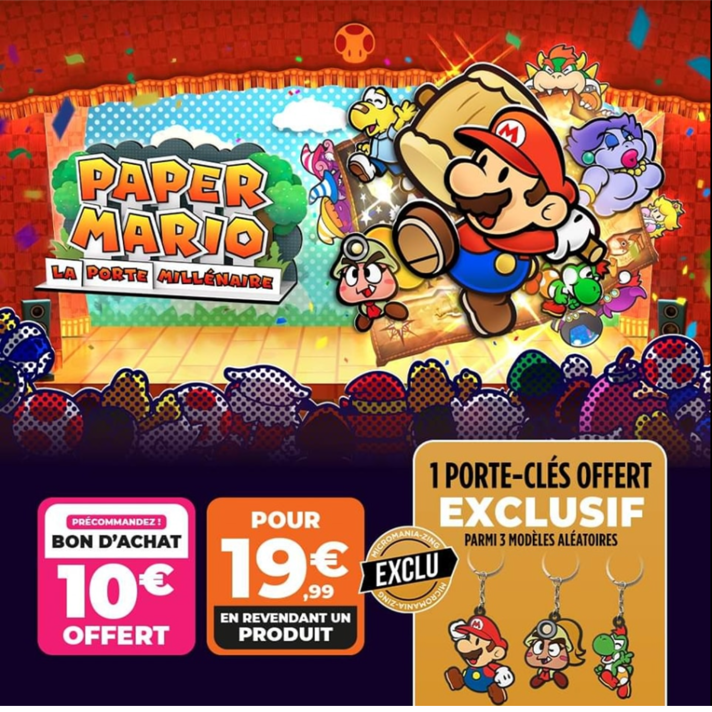 Micromania Paper Mario