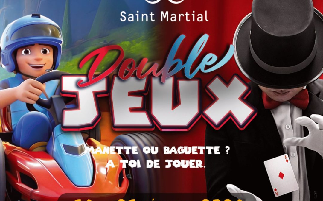 Animation Double Jeux : Mario Kart 8, Smash Bros et magie vous attendent au centre commercial Saint Martial
