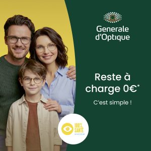 Reste à charge 0€* – Générale d&rsquo;Optique