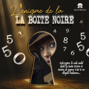 L&rsquo;Énigme de la Boîte Noire : notre nouveau jeu, avec 150 € de chèques-cadeaux à la clé !