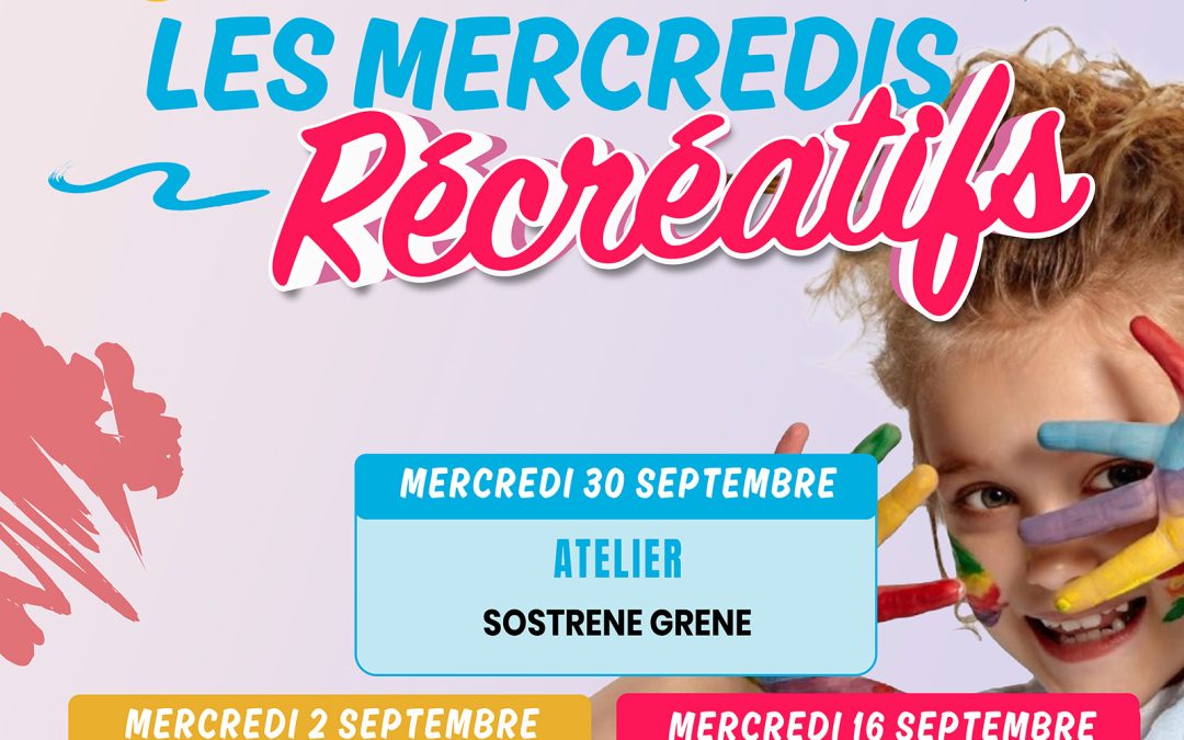 Mercredis Récréatifs septembre 2026