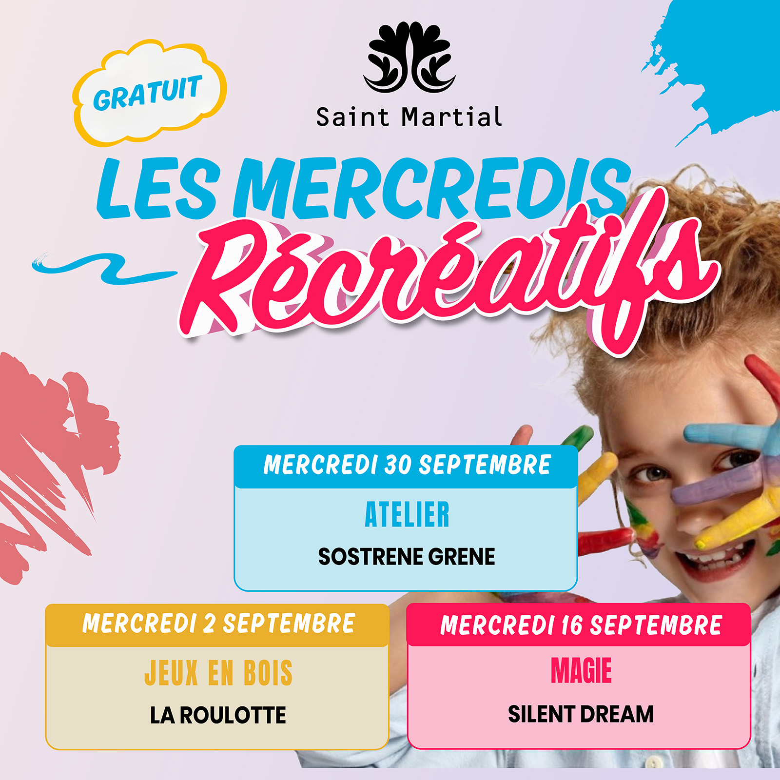 Mercredis Récréatifs septembre 2026