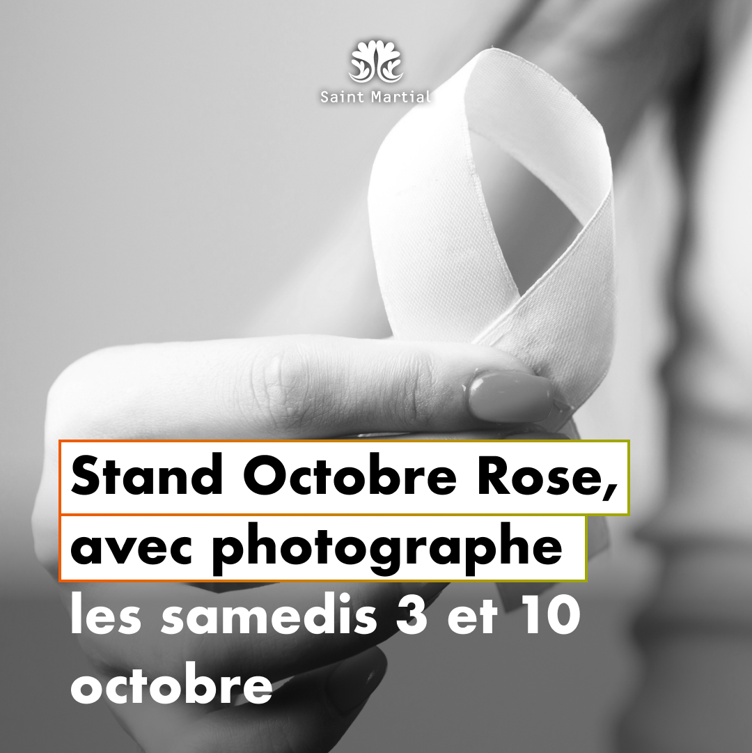 Octobre Rose à Saint Martial